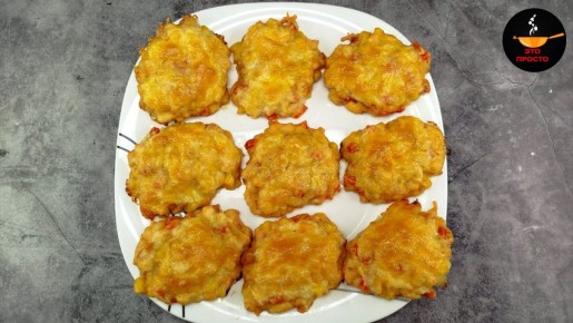 Необычные рубленные котлеты: кукуруза и помидоры в главных ролях