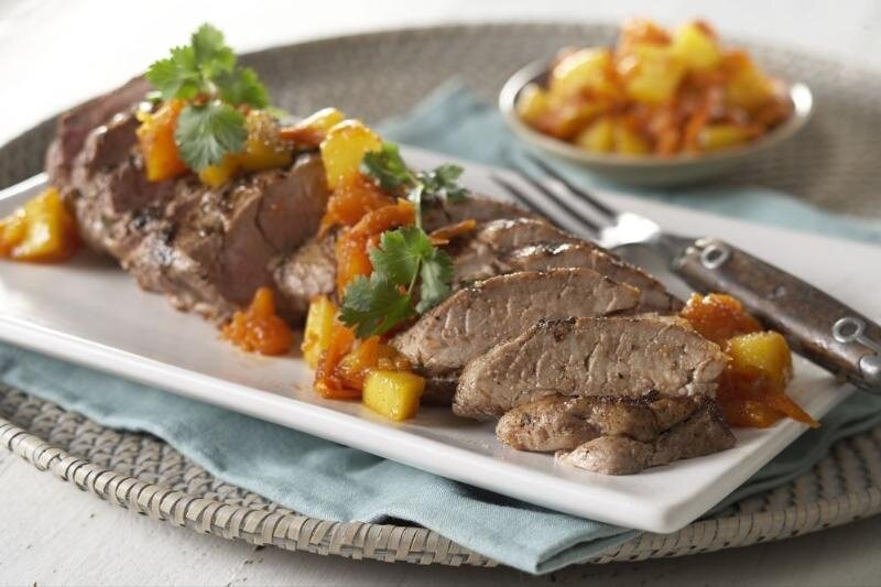 Оригинальная говядина с папайей и ромом для вашего стола