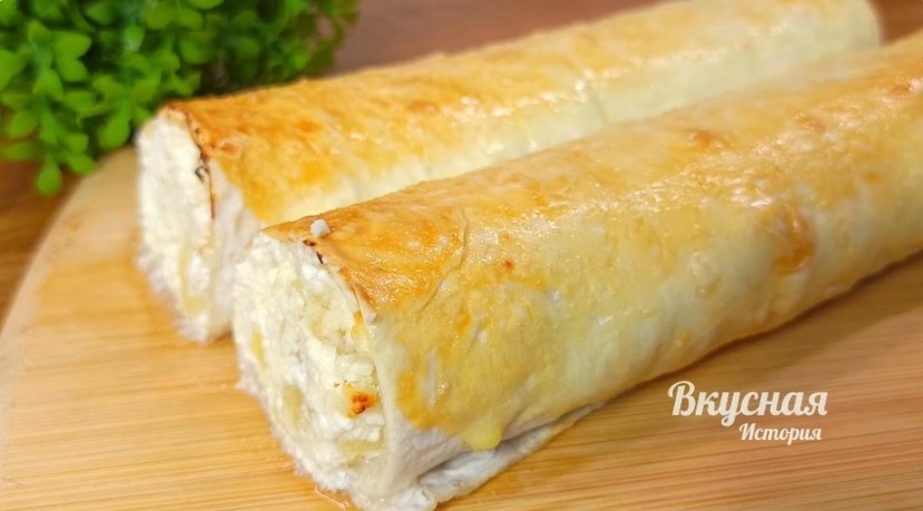 Вкусный рулет из лаваша за полчаса: идеальный завтрак с чашкой кофе