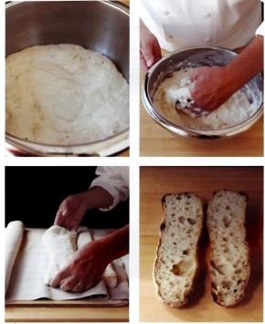 Приготовление чиабатты: шаг за шагом