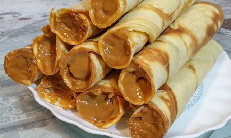 Волшебство хрустящих вафель с начинкой без вафельницы