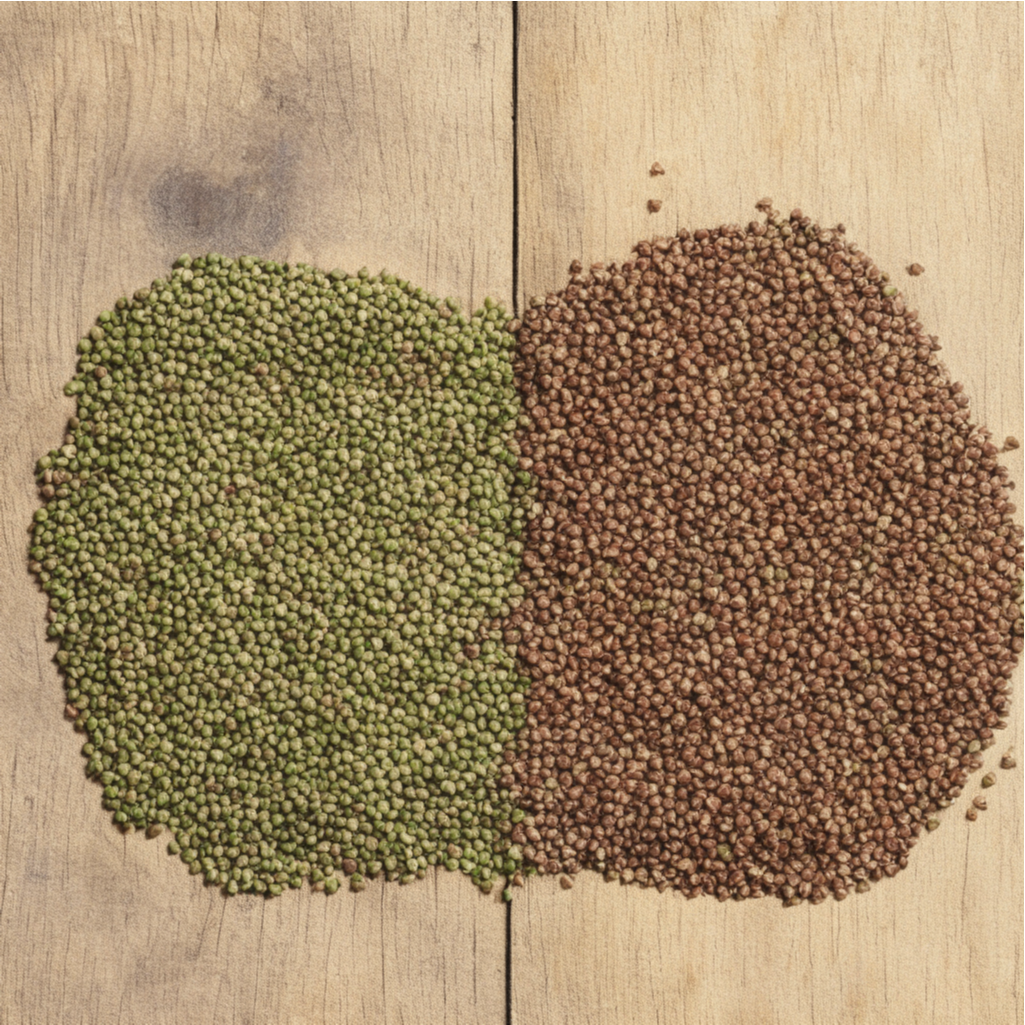 Гречка: зеленая или коричневая — что выбрать?