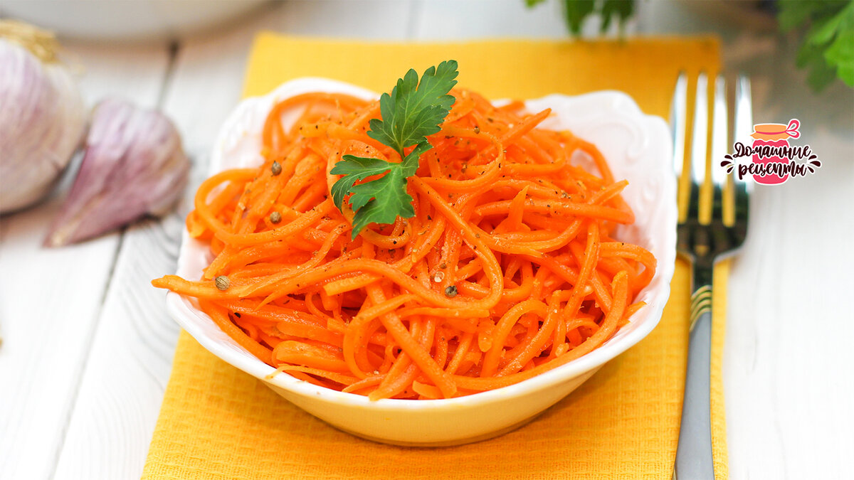 Морковка по-корейски за 10 минут: идеальный и простой рецепт