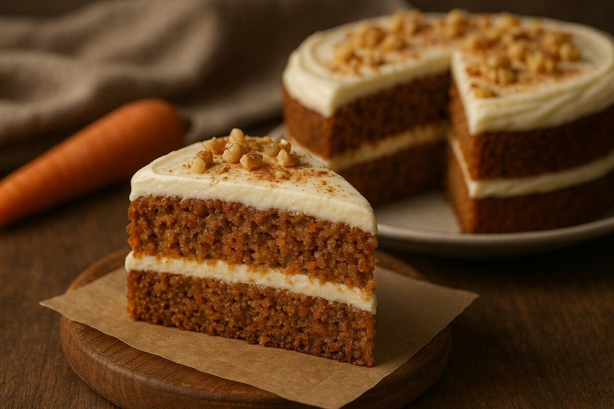 Морковный торт: сладкая классика, которой нет равных