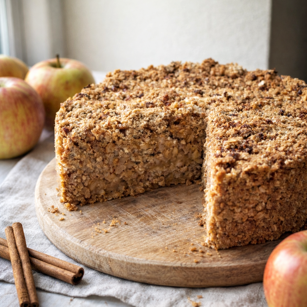 Постный яблочный пирог: легкий и низкокалорийный рецепт без сахара и яиц