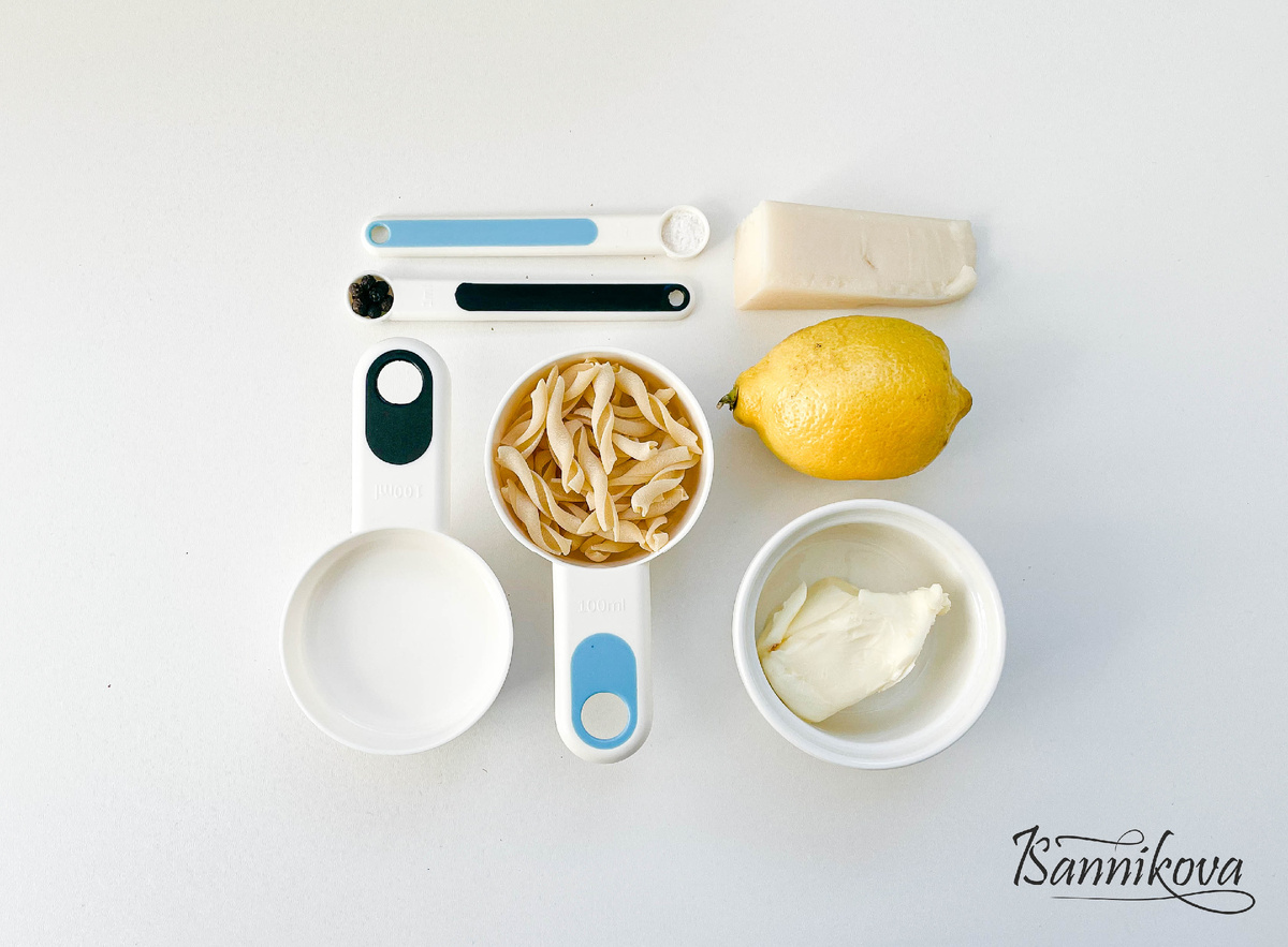 Солнечная паста с лимоном