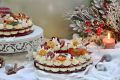 Неповторимый торт «Новогодний венок»