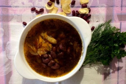 Ароматный фасолевый суп: идеальное спасение от холодов