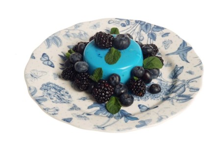 Очарование синей панна-котты: идеальный десерт для любого случая