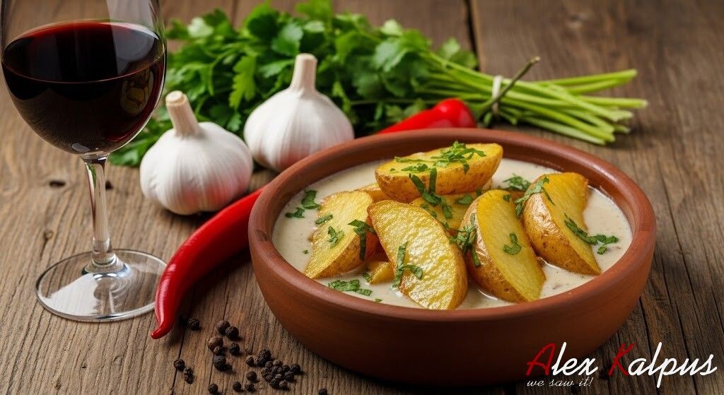 Невероятные вкусовые горизонты: картофель шкмерулад по-грузински