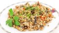 Необыкновенная гречка с грибами, луком и морковью