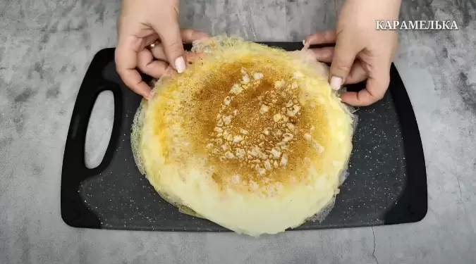 Необычные заварные блинчики, которые скрасят семейный ужин