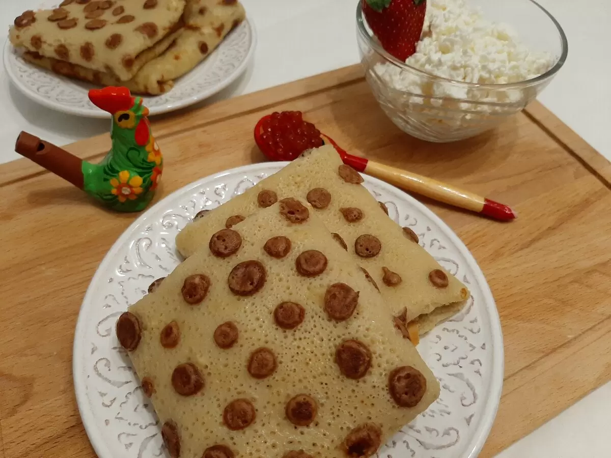 Кулинарная фантазия: блины с сюрпризами от божьей коровки