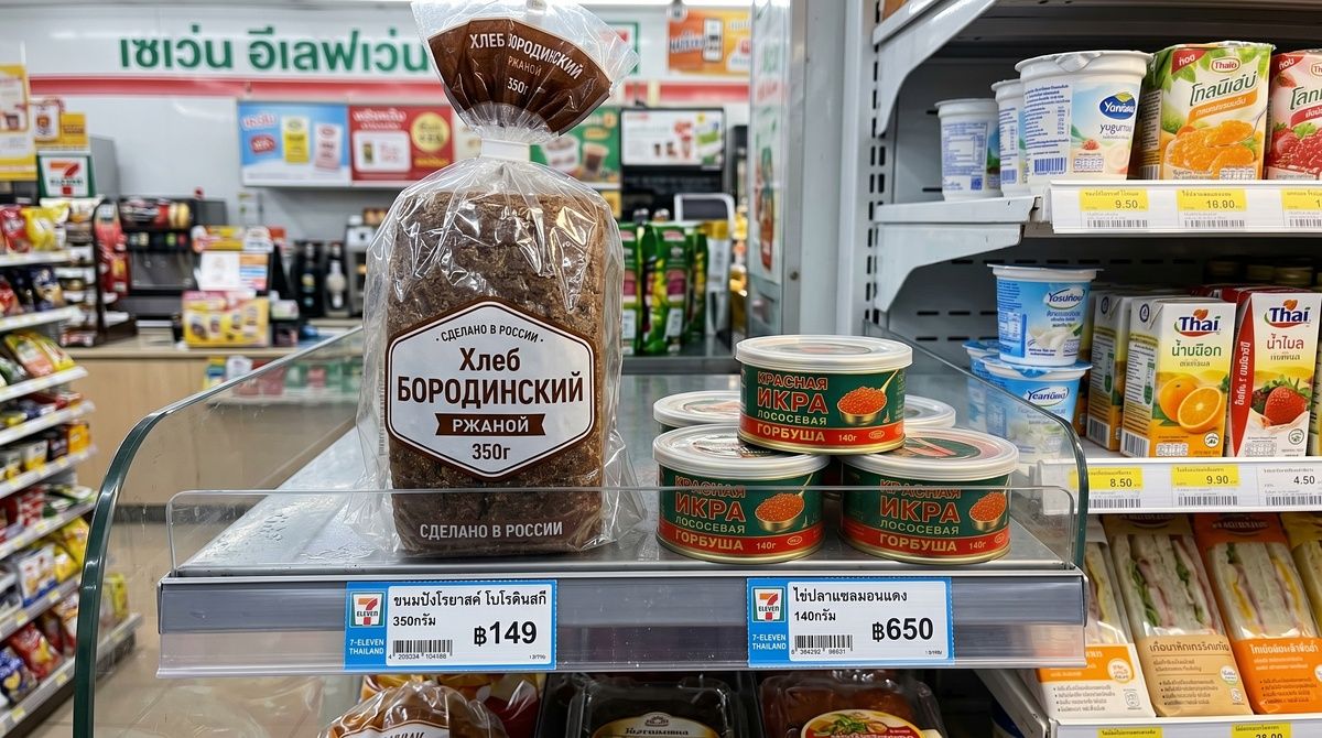 Спасение вкусов: бородинский хлеб и красная икра нашли своих поклонников в Таиланде